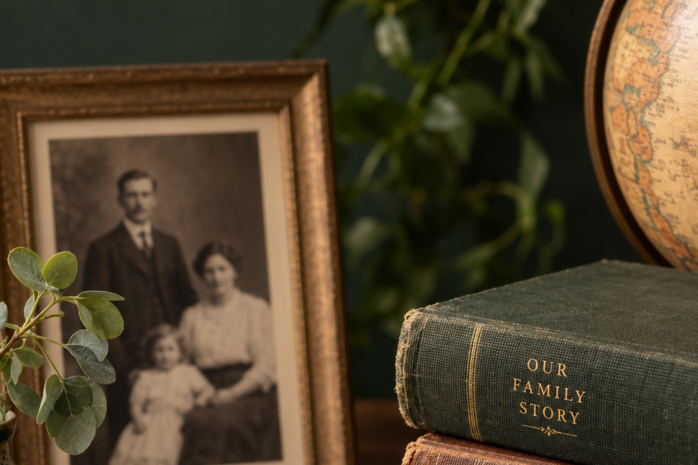 Vintage family photographs